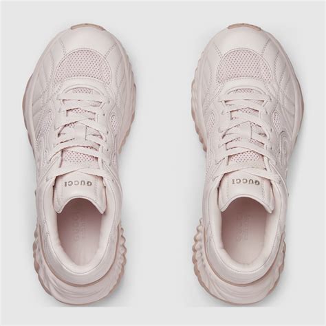 gucci pineapple trainers|Women's Gucci Ripple sneaker in pale pink leather.